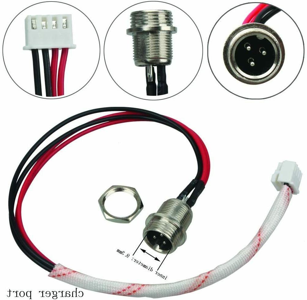 3 Pin 4 Prong 4 Wire Hoverboard Charging